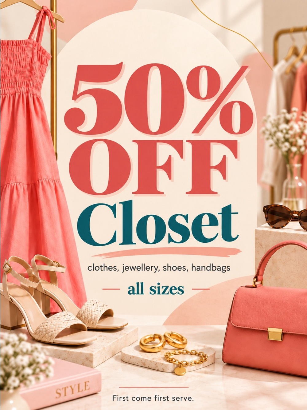 All 50% off